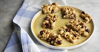 Barres aux fruits secs