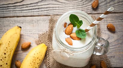 Smoothie aux amandes