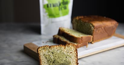 Gâteau Matcha et blanc d’œuf