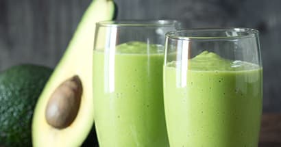 Pudding à l'avocat & Chlorelle