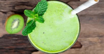 Lait frappé végétal protéiné