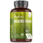 Flacon de compléments Berbérine 500 mg WeightWorld, 120 gélules