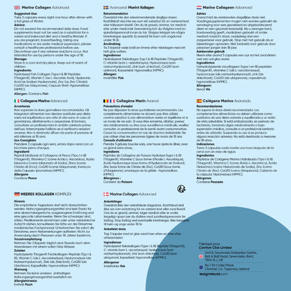 Notice Collagène Marin Avancé : composition, allergènes, valeurs et recommandations