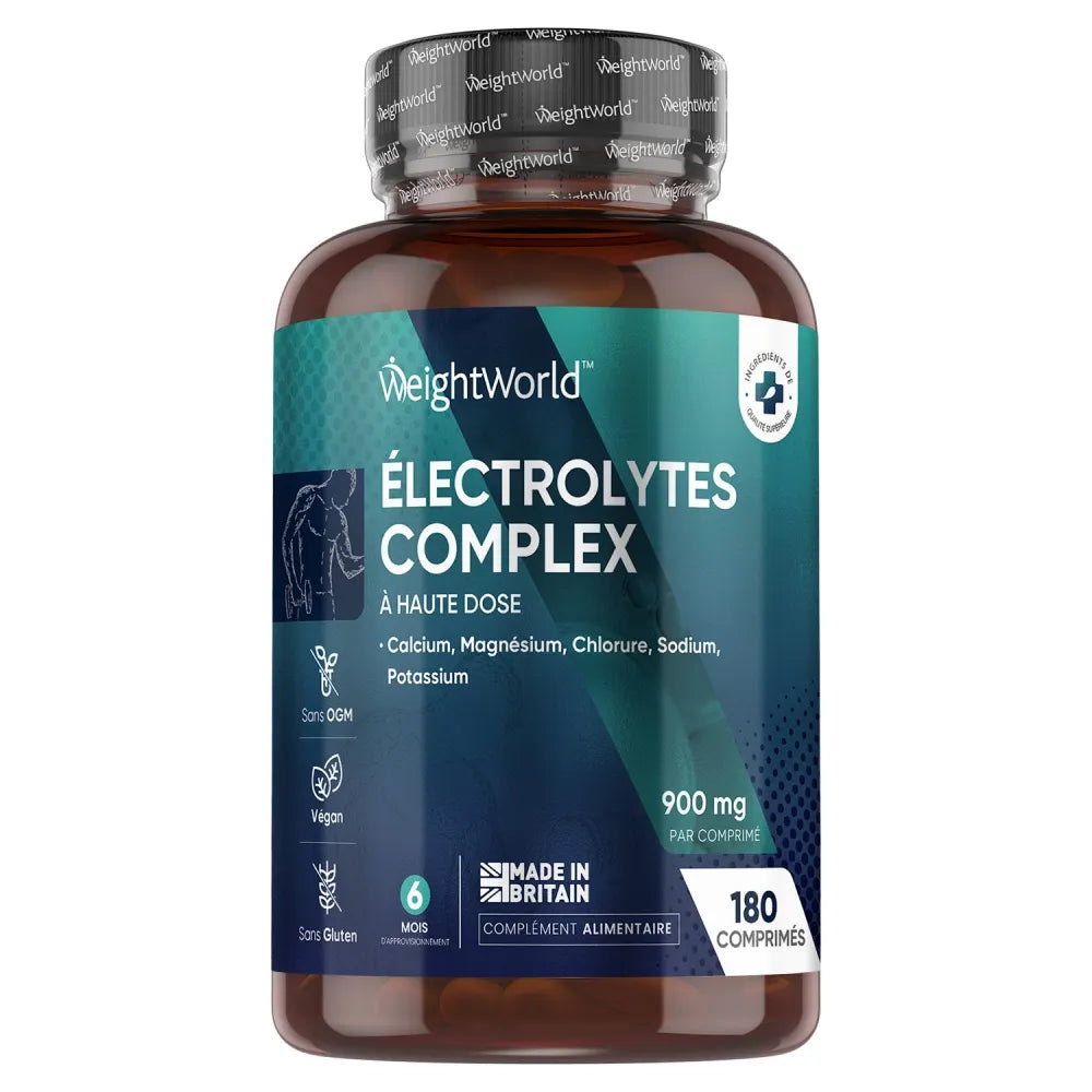 Électrolytes en comprimés hautement dosés