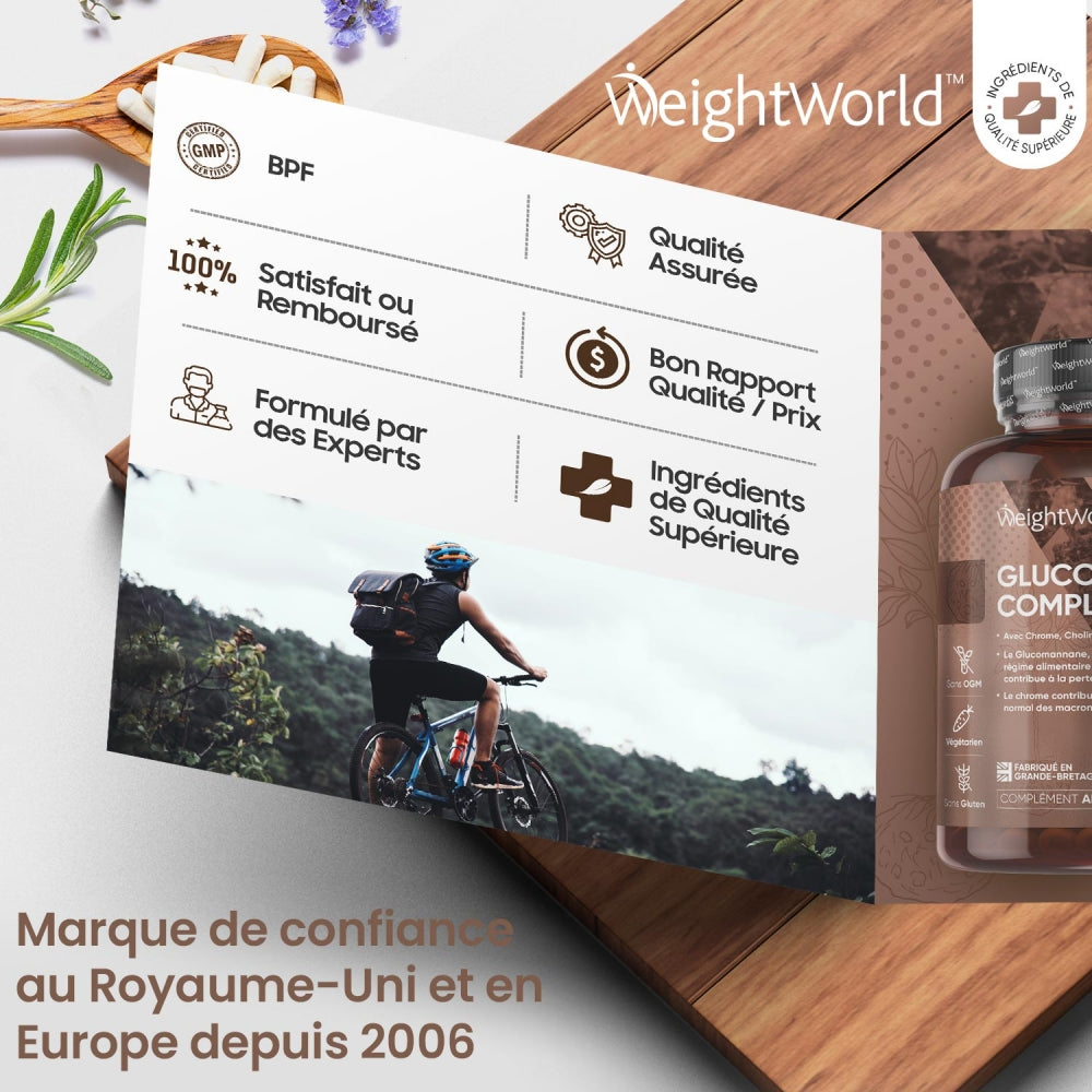 Complément premium fabriqué selon les normes BPF