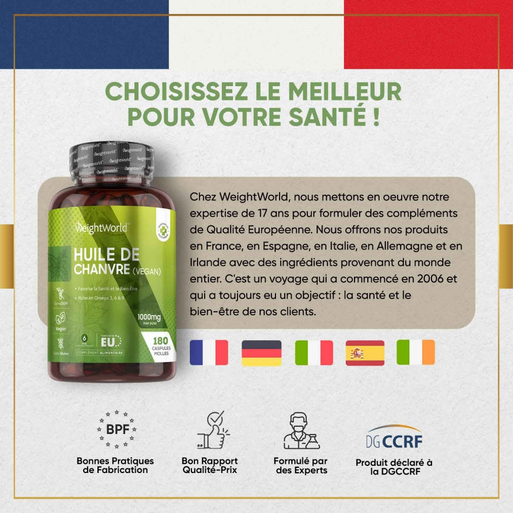 Complément certifié et fabriqué selon les normes BPF