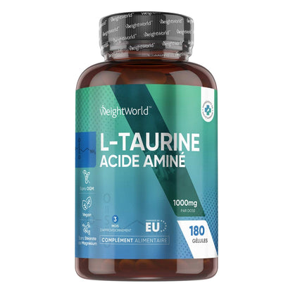 L-Taurine 1000 mg en gélules
