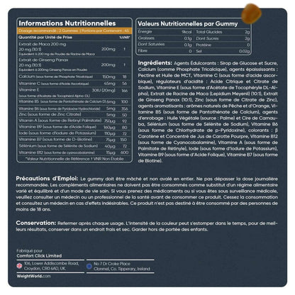 Gummies Multivitaminés pour Hommes