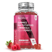 Flacon de gummies multivitaminés WeightWorld pour femmes, 90 gummies