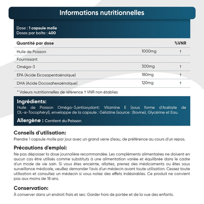 Informations nutritionnelles