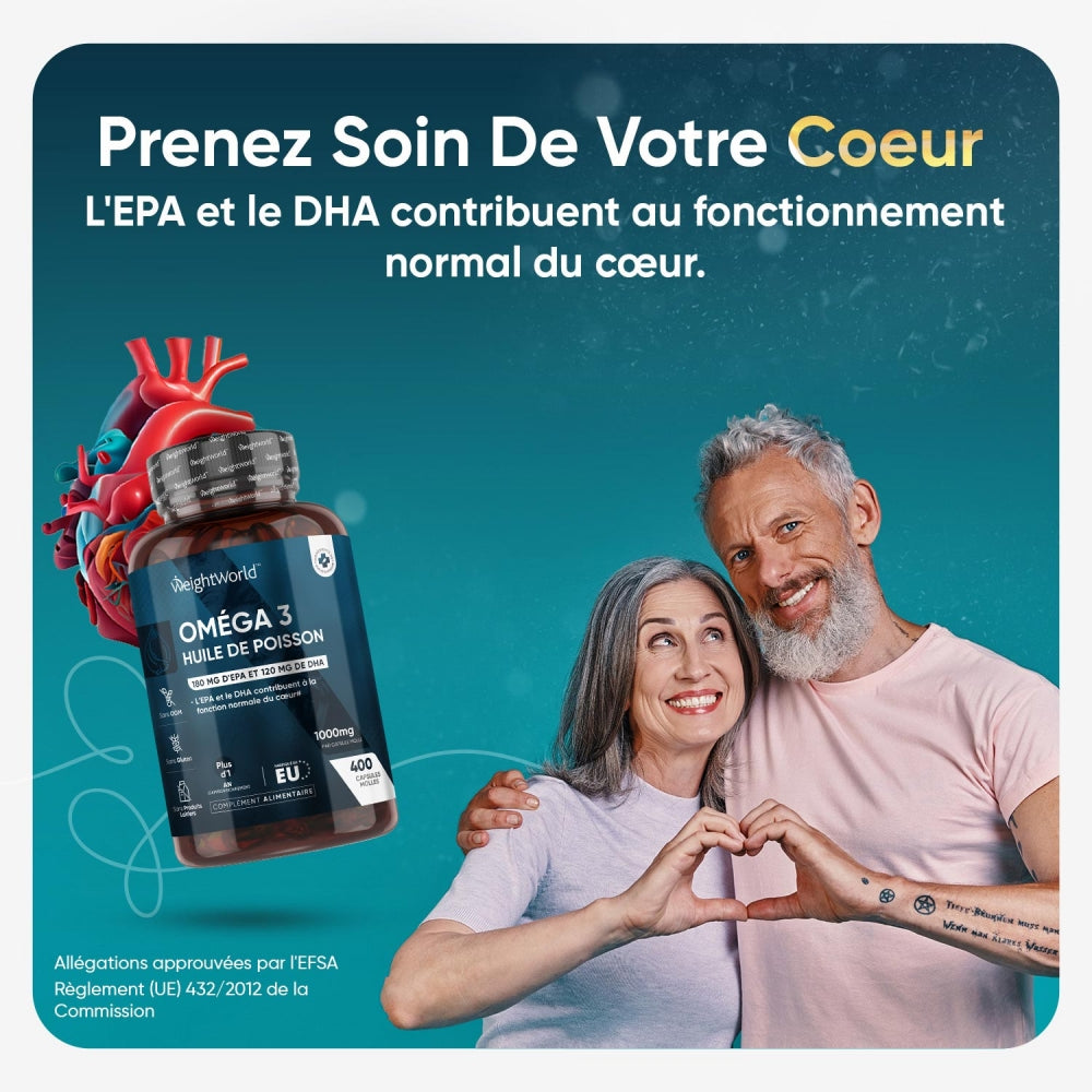 Naturellement riche en EPA et DHA