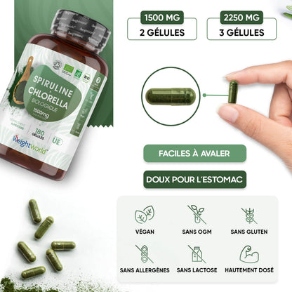 Formule organique, sans gluten ni lactose