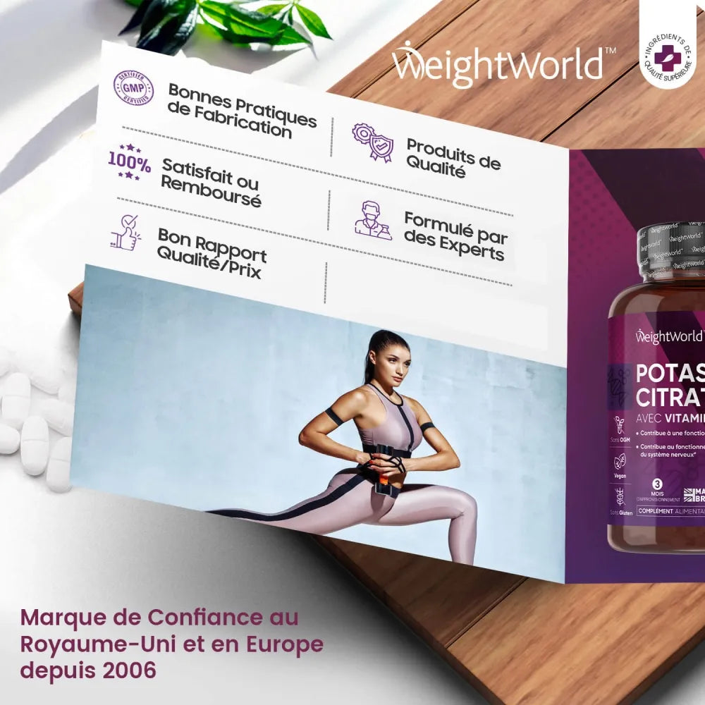 Complément de qualité supérieur fabriqué selon les normes BPF