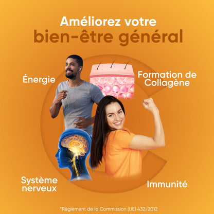 Complément pour le système immunitaire, la production de collagène et le système immunitaire et nerveux
