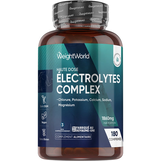 Électrolytes en comprimés