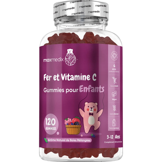 Fer et Vitamine C en Gummies