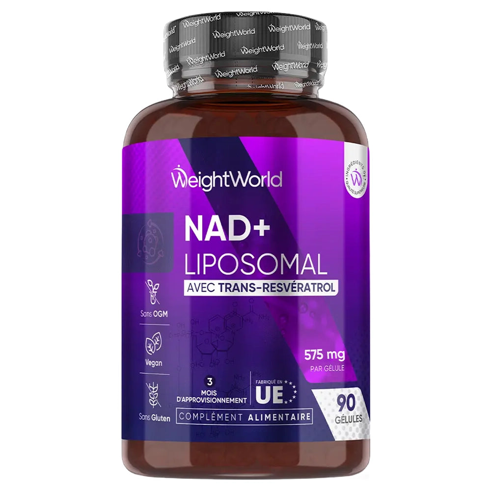 NAD+ & Resvératrol – Formule Liposomale — WeightWorld