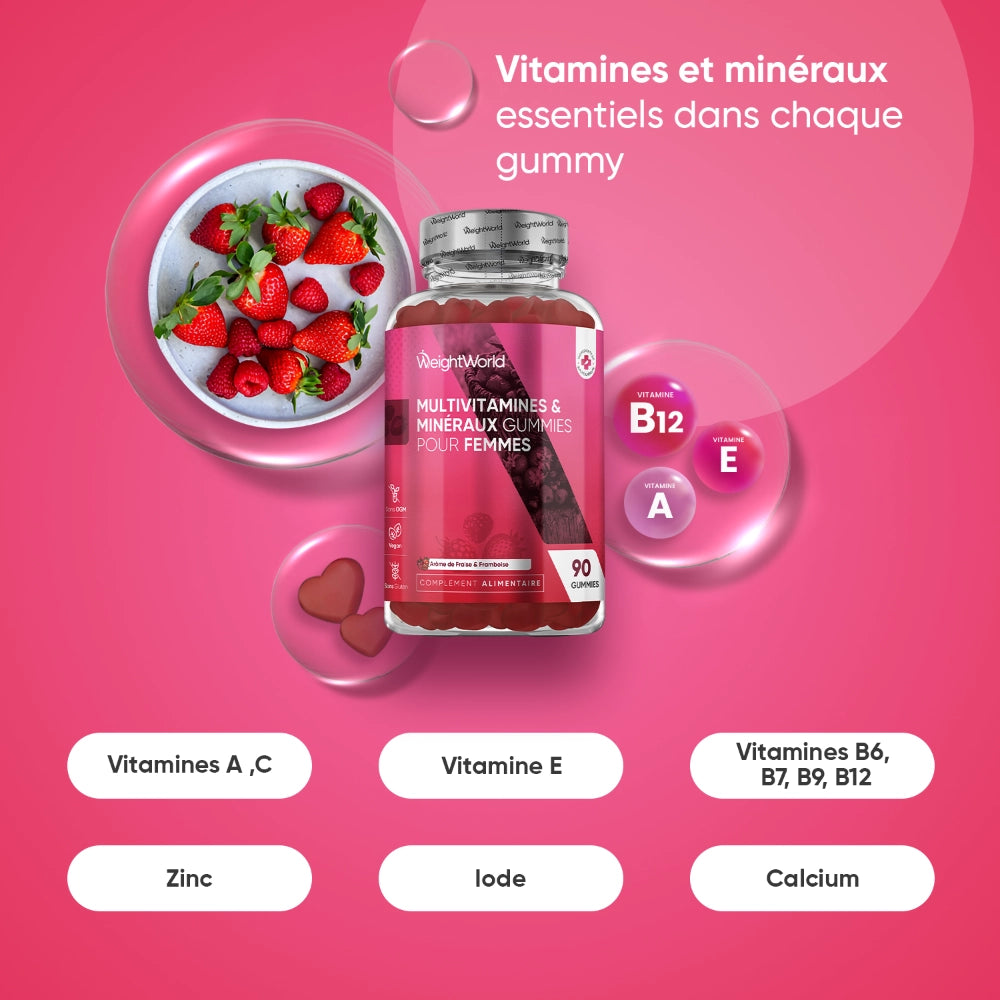 Gummies Multivitaminés pour Femmes