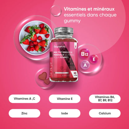 Gummies Multivitaminés pour Femmes