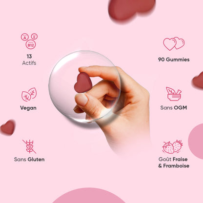 Gummies Multivitaminés pour Femmes