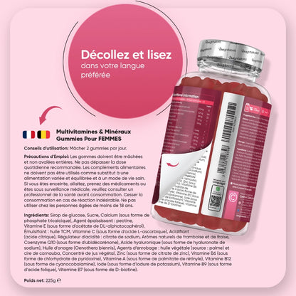 Gummies Multivitaminés pour Femmes