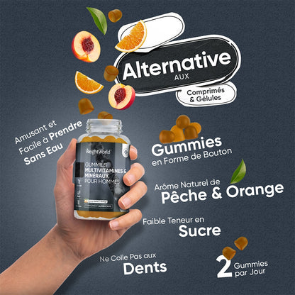 Gummies Multivitaminés pour Hommes