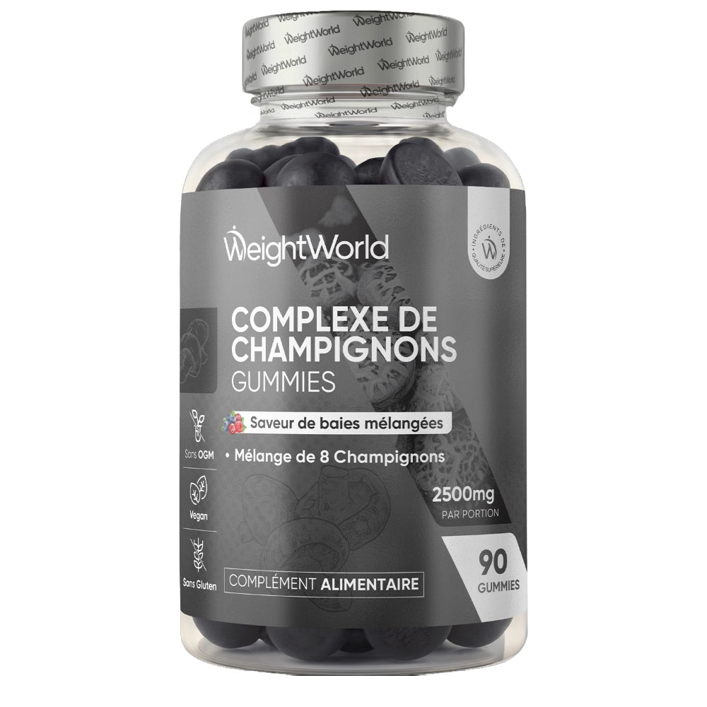 Complexe de Champignons en Gummies