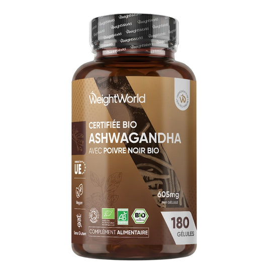 Ashwagandha Bio avec Poivre noir
