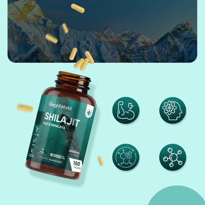 Shilajit Pur de l'Himalaya