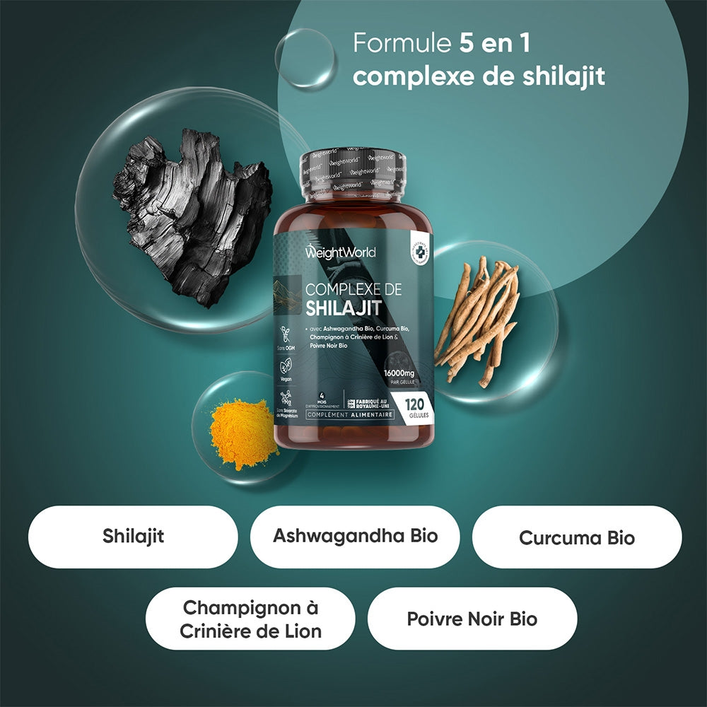 Enrichi avec des ingrédients certifiés Bio