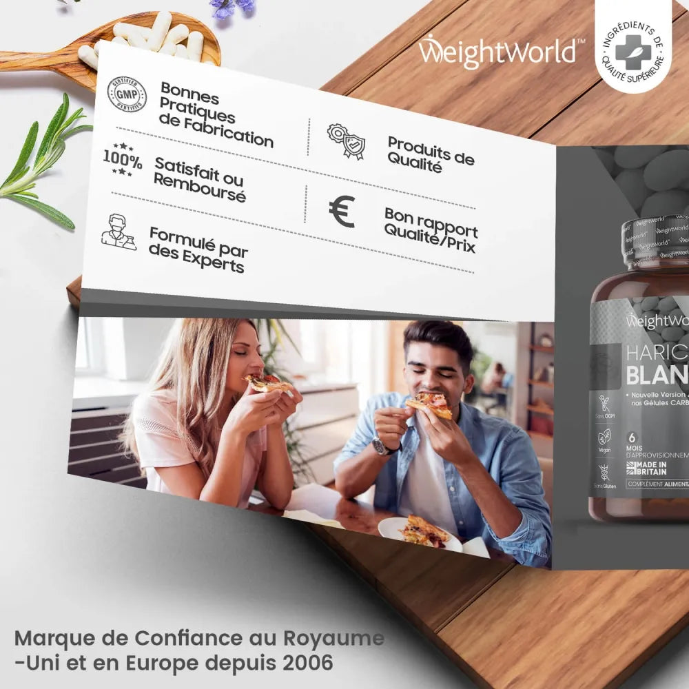 Complément alimentaire fabriqué selon les normes BPF