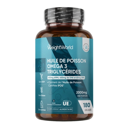 Huile de Poisson Oméga-3 Triglycérides