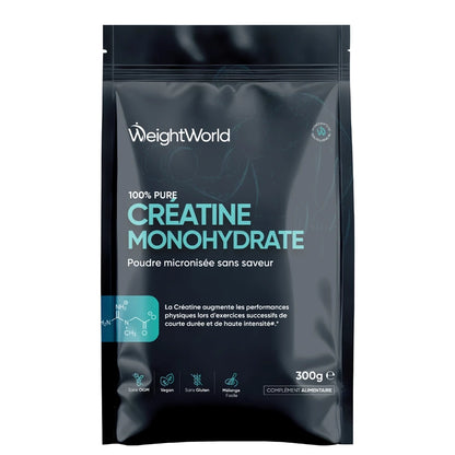 Créatine Monohydrate en poudre micronisée 100% pure